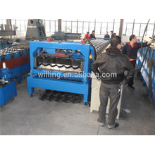 Newest Corrugated Galzed Tile Cold Roll Forming Machine